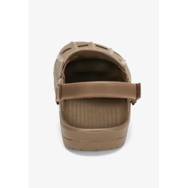 KingSize Mens Rubber Clog Water ShoeDarkest Khaki