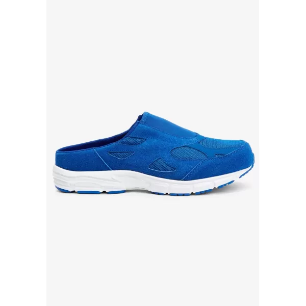 KingSize Mens Wide Width Slipon SneakerBright Blue 0449