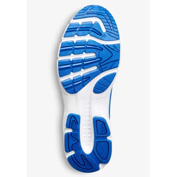 KingSize Mens Wide Width Slipon SneakerBright Blue 0449