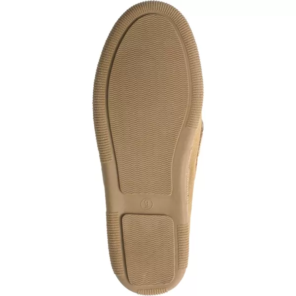 KingSize Mens Wide Width Suede Tracker SlippersTan 0120