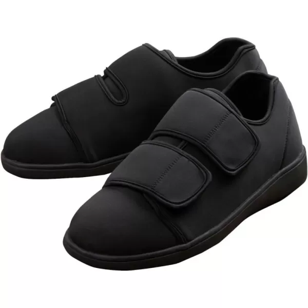 KingSize Mens Extra Wide clean Walking ShoeBlack