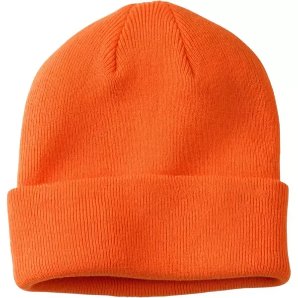 KingSize Mens ExtraLarge BeanieBright Orange