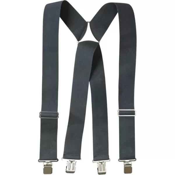 KingSize Mens Heavy Duty SuspendersCharcoal