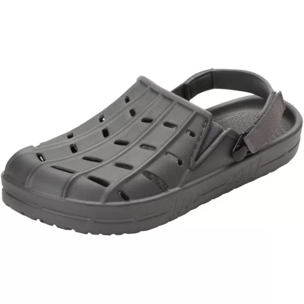 KingSize Mens Rubber Clog Water ShoeCarbon