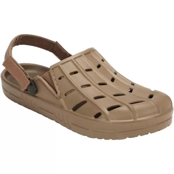 KingSize Mens Rubber Clog Water ShoeDarkest Khaki