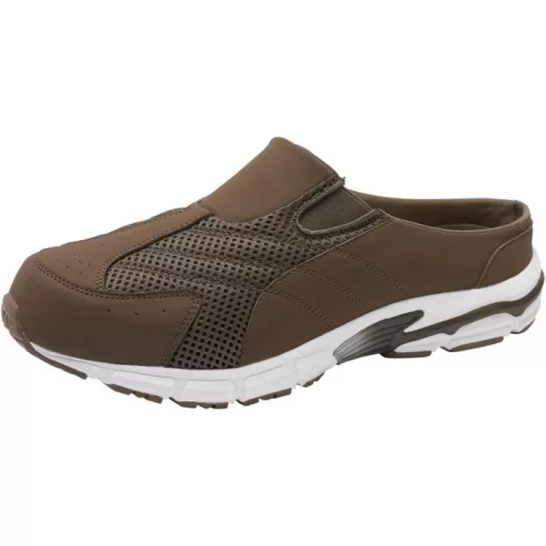 KingSize Mens Wide Width Landtosea SlidesBrown 0286