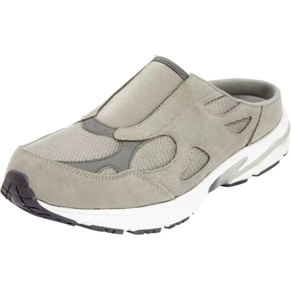 KingSize Mens Wide Width Slipon SneakerGrey 0215