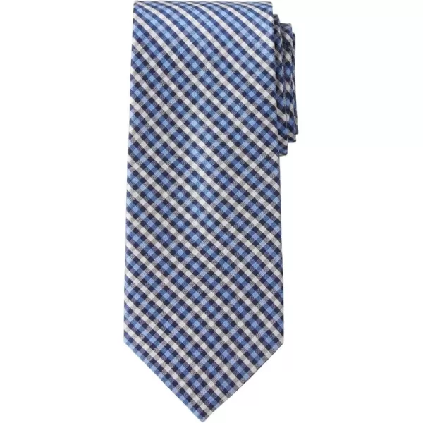 KingSize Mens Extra Long Check TieBlue Check Dont Use