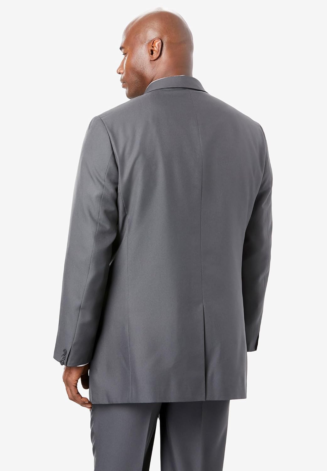 KingSize Mens Big ampamp Tall Easy Movement ThreeButton JacketNavy