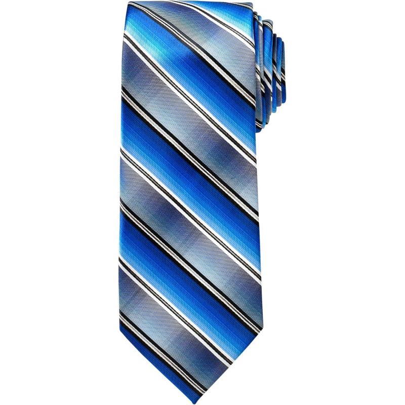 KingSize Mens KS Signature Collection Classic Stripe TieNavy Stripe