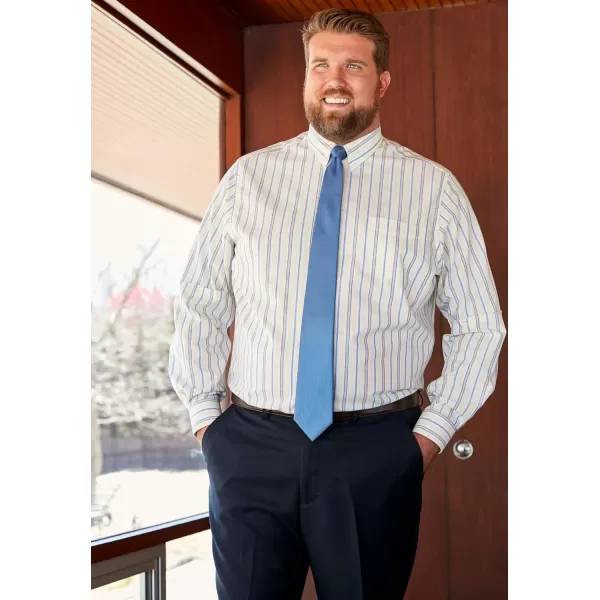 KingSize Mens KS Signature Collection Extra Long Classic Textured TieMidnight Black