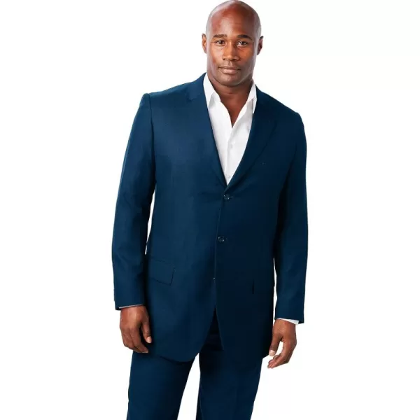 KingSize Mens Big ampamp Tall Easy Movement ThreeButton JacketNavy