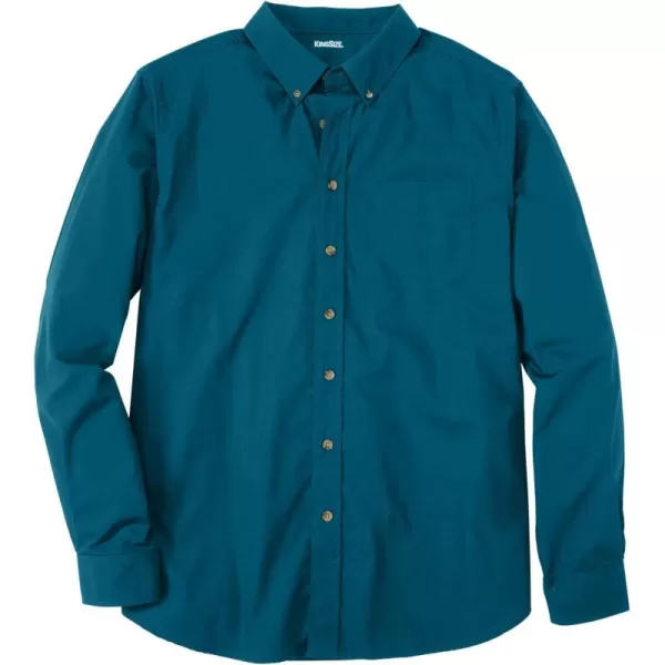 KingSize Mens Bigampamp Tall Long Sleeve Wrinkle Free Sport ShirtAtlantic