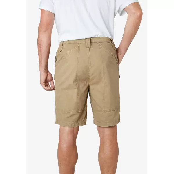 KingSize Mens Big ampamp Tall Deeper Pocket 8quot Cargo ShortsBlack