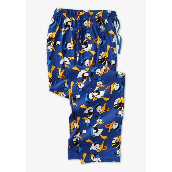 KingSize Mens Big ampamp Tall Licensed Novelty Pajama PantsDonald Duck Toss