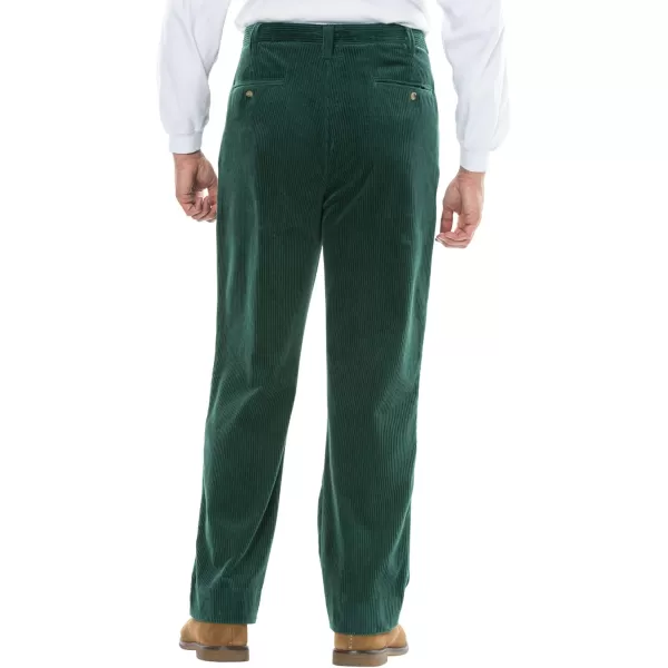 KingSize Mens Big ampamp Tall SixWale Corduroy Plain Front PantsSteel