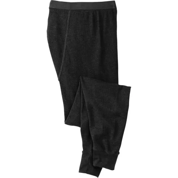 KingSize Mens Big ampamp Tall Heavyweight Thermal PantsBlack 5104