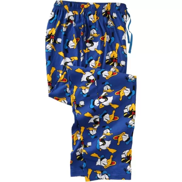 KingSize Mens Big ampamp Tall Licensed Novelty Pajama PantsDonald Duck Toss