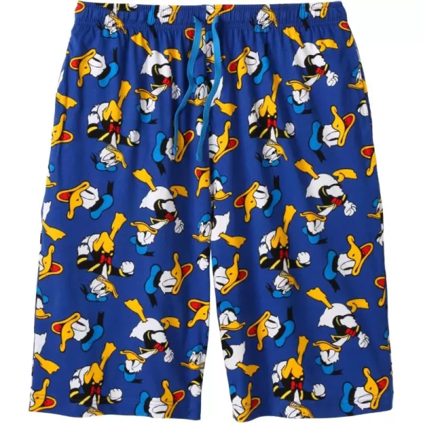 imageKingSize Mens Big ampamp Tall Pajama Lounge ShortsDonald Duck Toss