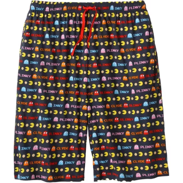 imageKingSize Mens Big ampamp Tall Pajama Lounge ShortsPacman Roll Call