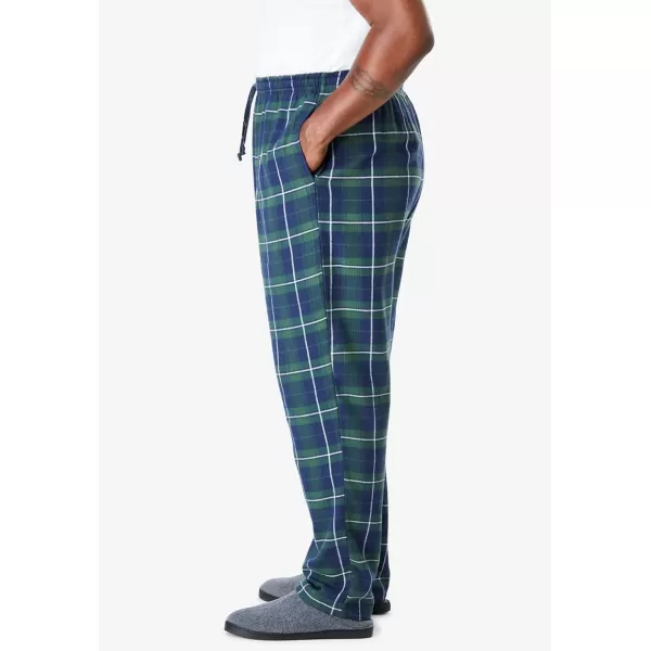 imageKingSize Mens Big ampamp Tall Flannel Plaid Pajama PantsBalsam Plaid 0528