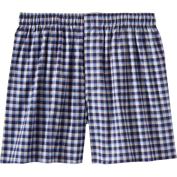 imageKingSize Mens Big ampamp Tall Woven Boxers 3PackDark Plaid Assorted