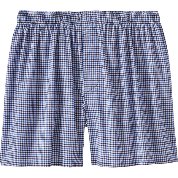 imageKingSize Mens Big ampamp Tall Woven Boxers 3PackDark Plaid Assorted