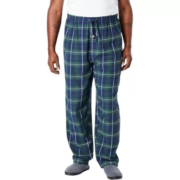 imageKingSize Mens Big ampamp Tall Flannel Plaid Pajama PantsBalsam Plaid 0528