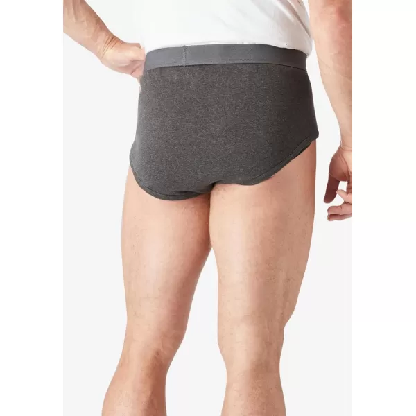 imageKingSize Mens Big ampamp Tall Classic Cotton Briefs 3PackAssorted Basic