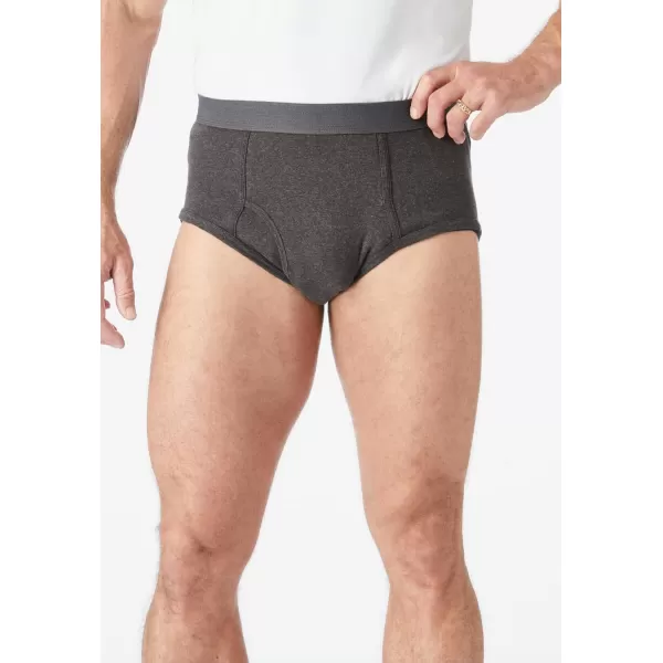 imageKingSize Mens Big ampamp Tall Classic Cotton Briefs 3PackAssorted Neutral Colors