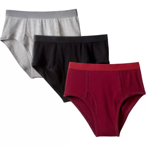 imageKingSize Mens Big ampamp Tall Classic Cotton Briefs 3PackAssorted Neutral Colors