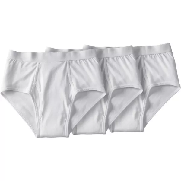 imageKingSize Mens Big ampamp Tall Classic Cotton Briefs 3PackWhite