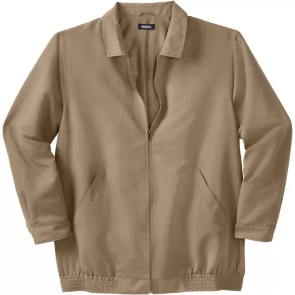 imageKingSize Mens Big ampamp Tall Classic WaterResistant BomberDark Khaki