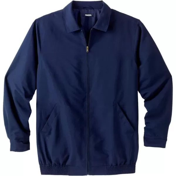 imageKingSize Mens Big ampamp Tall Classic WaterResistant BomberNavy