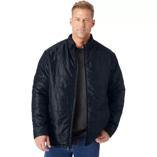 imageKingSize Mens Big ampamp Tall Packable Puffer JacketBlack