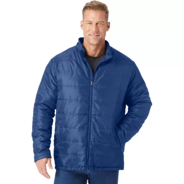 imageKingSize Mens Big ampamp Tall Packable Puffer JacketMidnight Navy