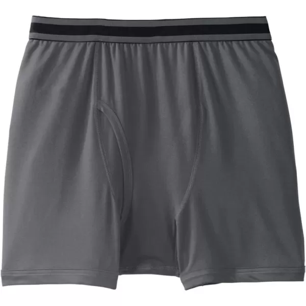 imageKingSize Mens Big ampamp Tall Performance Flex Boxer BriefsSteel