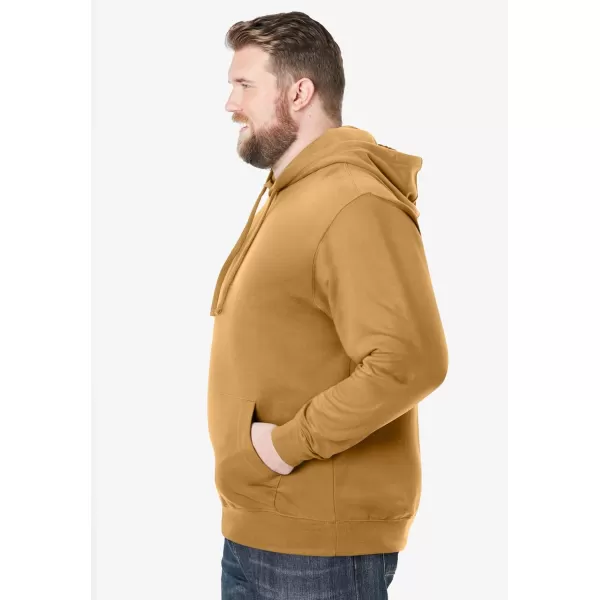 imageKingSize Mens Big ampamp Tall Fleece Pullover HoodieWood