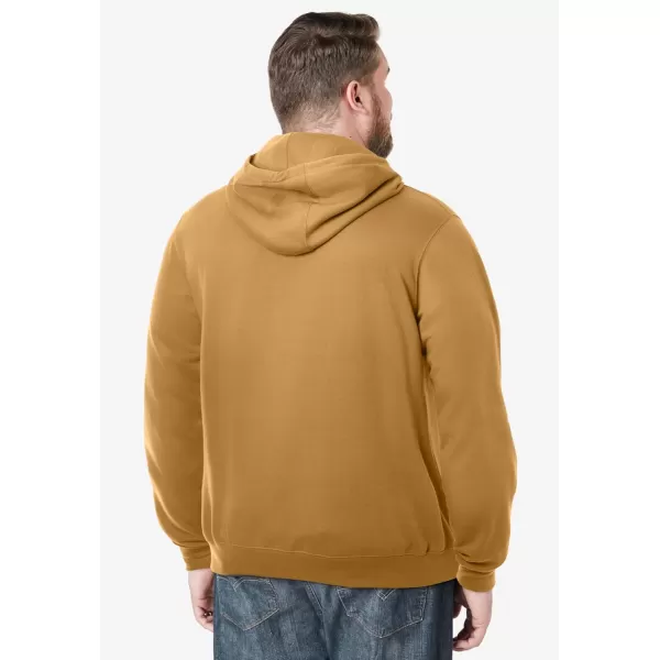 imageKingSize Mens Big ampamp Tall Fleece Pullover HoodieWood