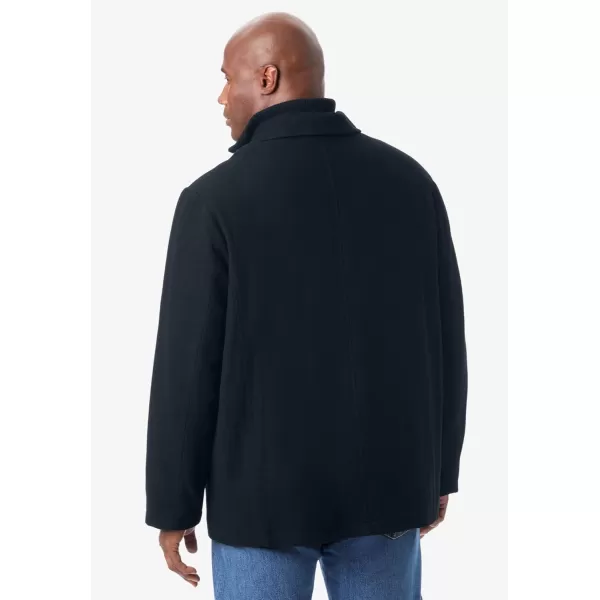 imageKingSize Mens Big ampamp Tall MultiPocket Inset JacketBlack