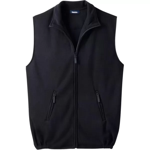 imageKingSize Mens Big ampamp Tall Explorer Plush Fleece Zip VestBlack