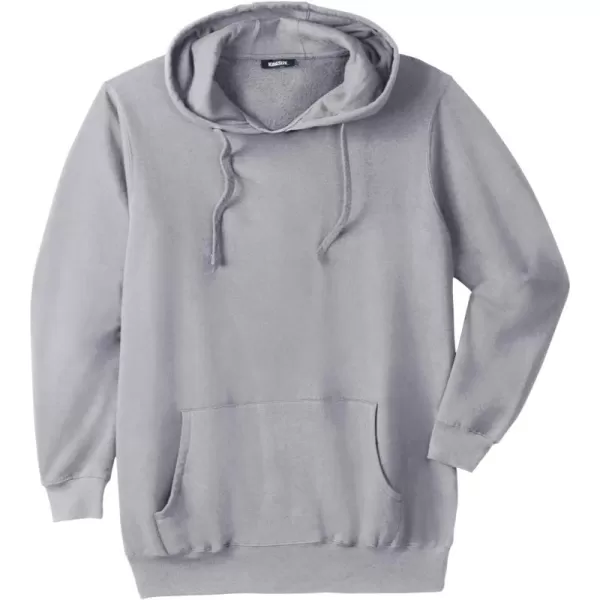 imageKingSize Mens Big ampamp Tall Fleece Pullover HoodieGrey