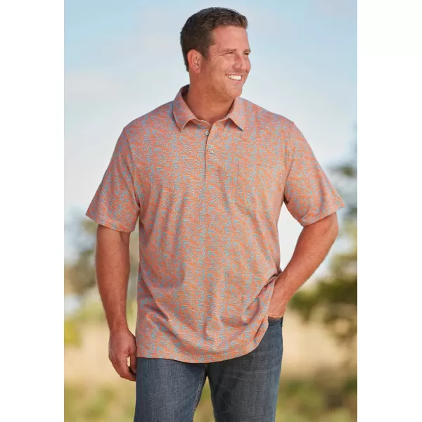 imageKingSize Mens Big ampamp Tall Heavyweight Jersey Polo ShirtNavy