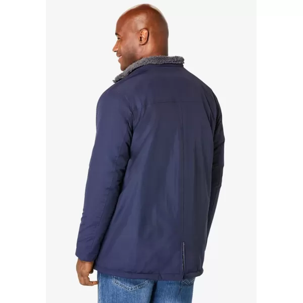 imageKingSize Mens Big ampamp Tall SherpaLined Parka