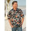 imageKingSize Mens Big ampamp Tall Lightweight Jersey PoloNavy Paisley