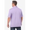 imageKingSize Mens Big ampamp Tall Lightweight Jersey PoloSoft Purple