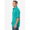 imageKingSize Mens Big ampamp Tall Lightweight Jersey PoloTidal Green Geo