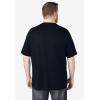 imageKingSize Mens Big ampamp Tall ShrinkLess Lightweight VNeck Pocket TShirtBlack