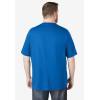 imageKingSize Mens Big ampamp Tall ShrinkLess Lightweight VNeck Pocket TShirtRoyal Blue