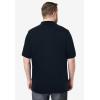 imageKingSize Mens Big ampamp Tall ShrinkLess Piqu Polo ShirtBlack